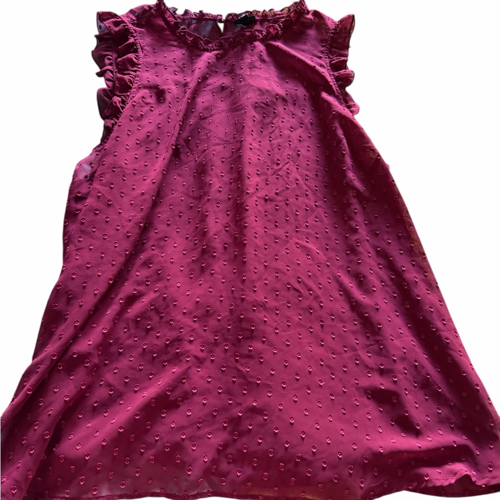 Torrid Flutter Sleeve Blouse - Rich Pink